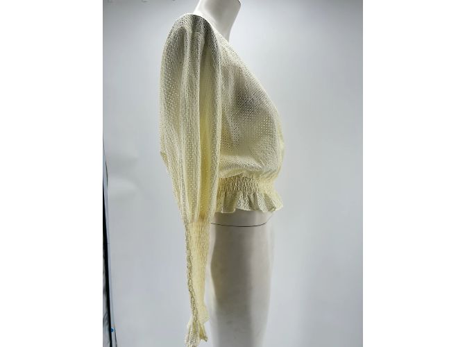 Autre Marque Marysia tops T.International S Lino Blanco - vista 4