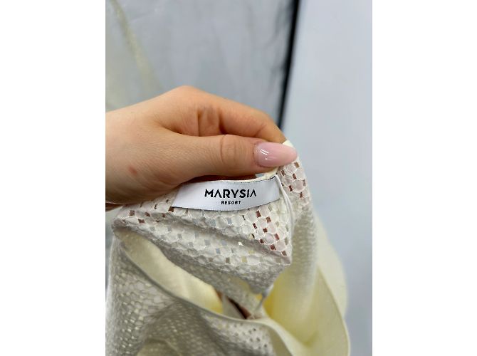 Autre Marque Marysia tops T.International S Lino Blanco - vista 5