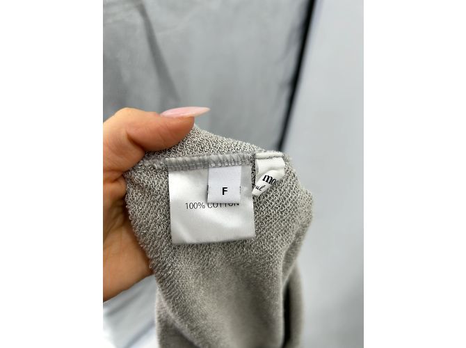Autre Marque Paper Moon Strickwaren T. International S Baumwolle Grau - Ansicht 5
