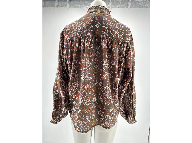 Blusas Antik Batik T.International M Algodón Multicolor - vista 3