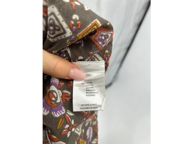 Blusas Antik Batik T.International M Algodón Multicolor - vista 6