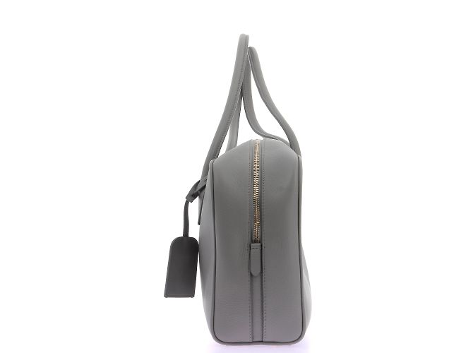 Borse a mano Burberry T. Pelle Grigio - vista 3