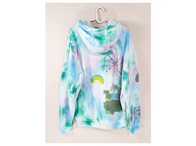 Alexander McQueen MCQ Sweatshirt Baumwolle Mehrfarbig Mehrfarben - Ansicht 4