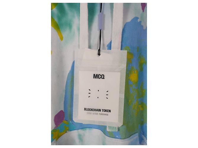 Alexander McQueen MCQ Sweatshirt Baumwolle Mehrfarbig Mehrfarben - Ansicht 6