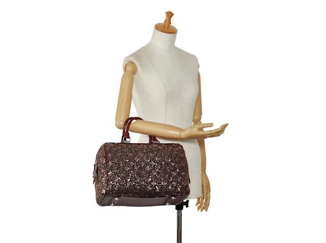 Speedy Borse LOUIS VUITTON Rosso - vista 9