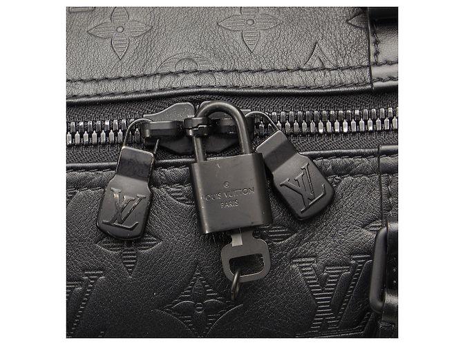 Keepall LOUIS VUITTON Sacs de voyage Noir - vue 9