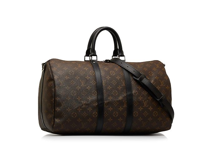 Keepall Borse da viaggio LOUIS VUITTON Marrone - vista 2