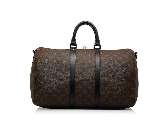 Keepall Borse da viaggio LOUIS VUITTON Marrone - vista 3