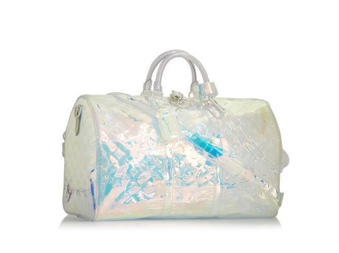 Keepall Borse da viaggio LOUIS VUITTON Bianco - vista 2