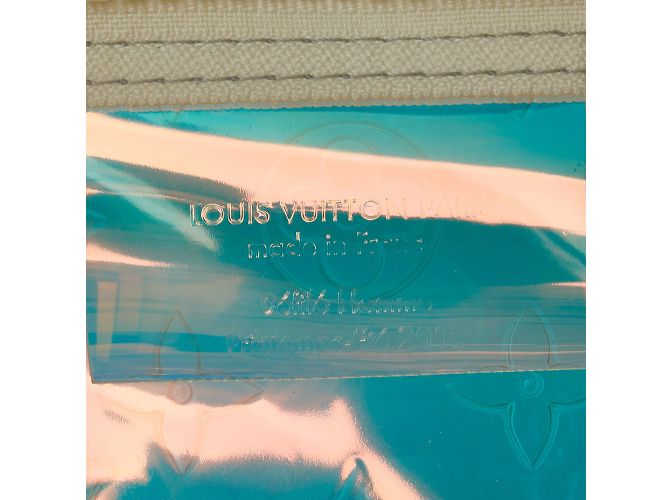 Keepall Borse da viaggio LOUIS VUITTON Bianco - vista 6