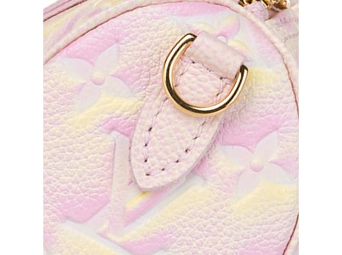 Speedy Sacs à main LOUIS VUITTON Rose - vue 6