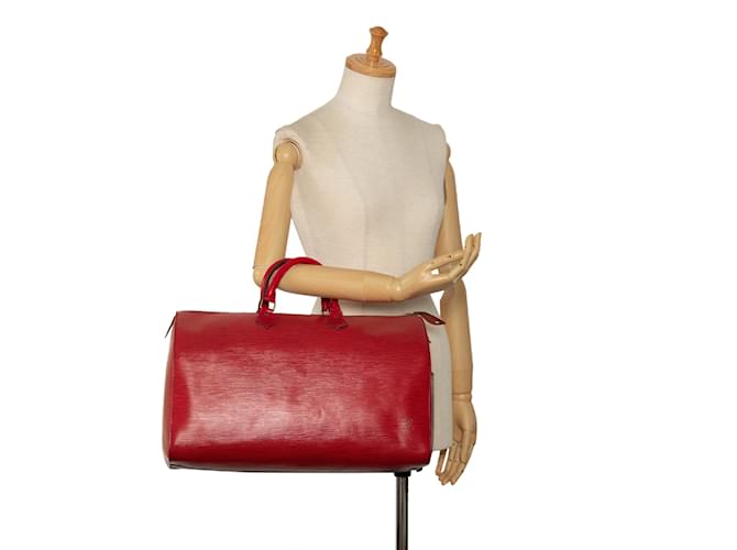 Speedy Borse LOUIS VUITTON Rosso - vista 13