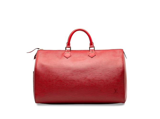 Speedy Borse LOUIS VUITTON Rosso - vista 3