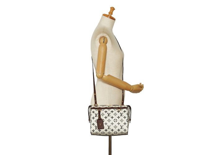 Speedy LOUIS VUITTON Handbags White - view 12