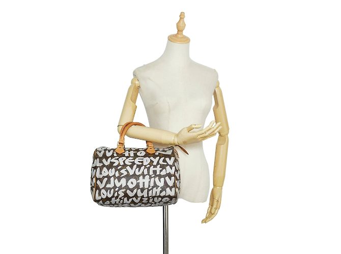 LOUIS VUITTON Sacs à main Speedy Marron - vue 13