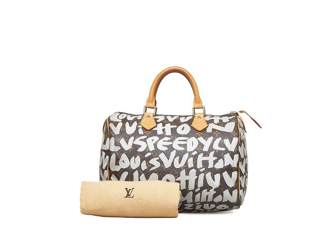 LOUIS VUITTON Sacs à main Speedy Marron - vue 14