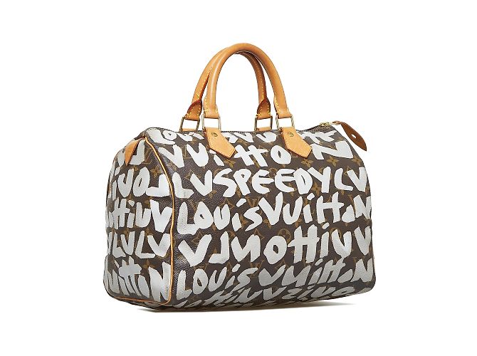 LOUIS VUITTON Sacs à main Speedy Marron - vue 2