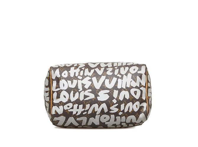 LOUIS VUITTON Sacs à main Speedy Marron - vue 4