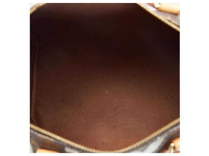 LOUIS VUITTON Sacs à main Speedy Marron - vue 5