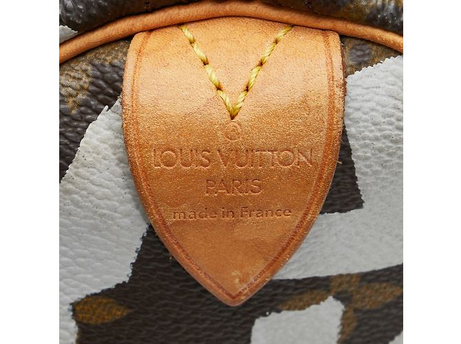 LOUIS VUITTON Sacs à main Speedy Marron - vue 7