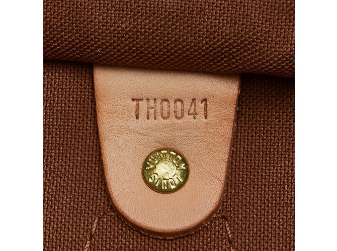 LOUIS VUITTON Sacs à main Speedy Marron - vue 8