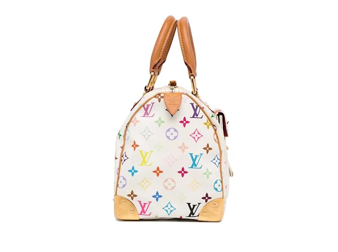 Speedy Sacs à main LOUIS VUITTON Multicolore - vue 3
