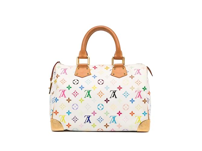 Speedy Sacs à main LOUIS VUITTON Multicolore - vue 4