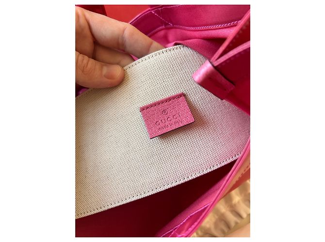 Gucci Pre-Fall 2019 Einkaufstasche Pink - Ansicht 6