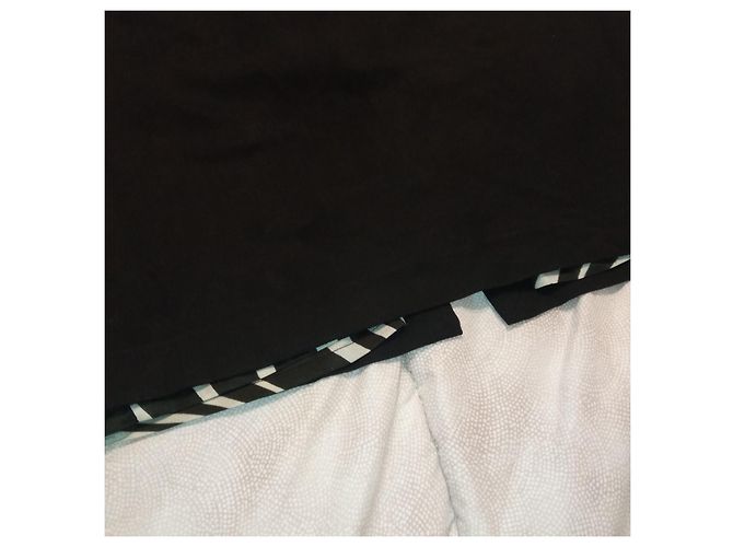 Falda Versace Jeans Couture negra de viscosa Negro - vista 15
