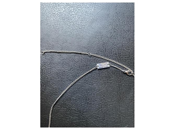 Collana monogramma Louis Vuitton Argento - vista 4