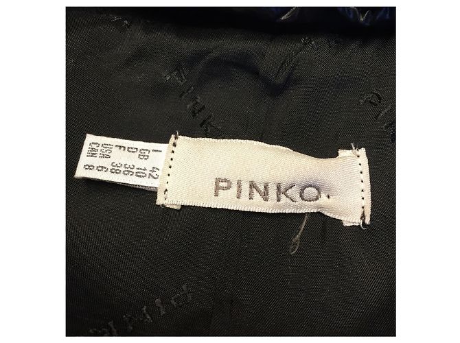 Abrigos PINKO T.FR 38 Lana Negro - vista 5