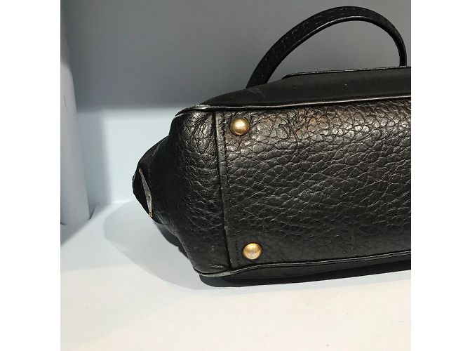 Double PRADA Handtaschen T. Leder Schwarz - Ansicht 6