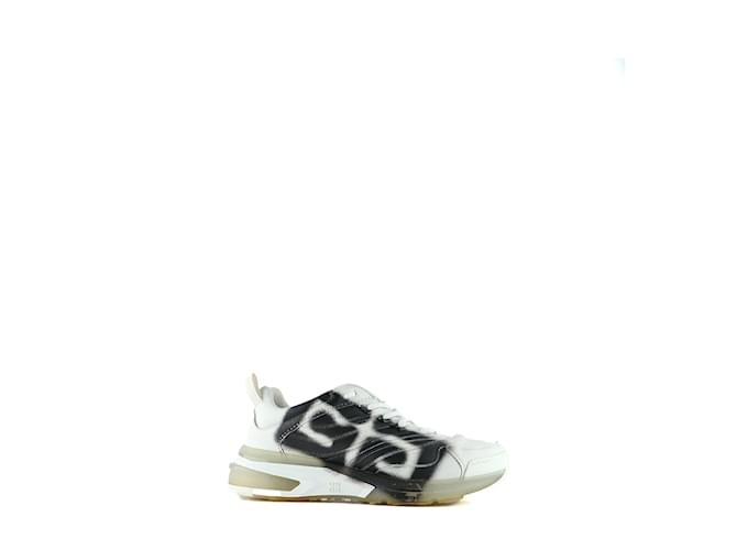GIVENCHY - Sneakers Graphiti (T42.5) Bianco - vista 2