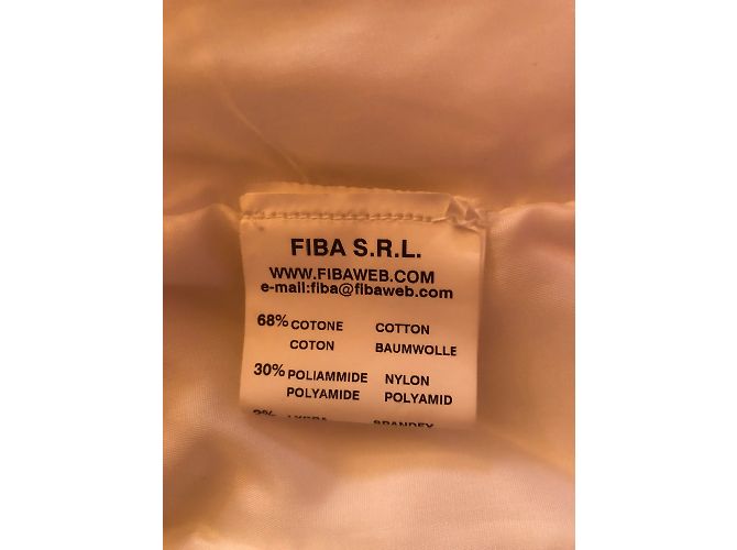 Autre Marque NO FIRMA / UNSIGNED Abrigos T.fr 40 Algodón Blanco - vista 5