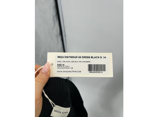 Magda Butrym dresses T.FR 34 Wool Black - view 6
