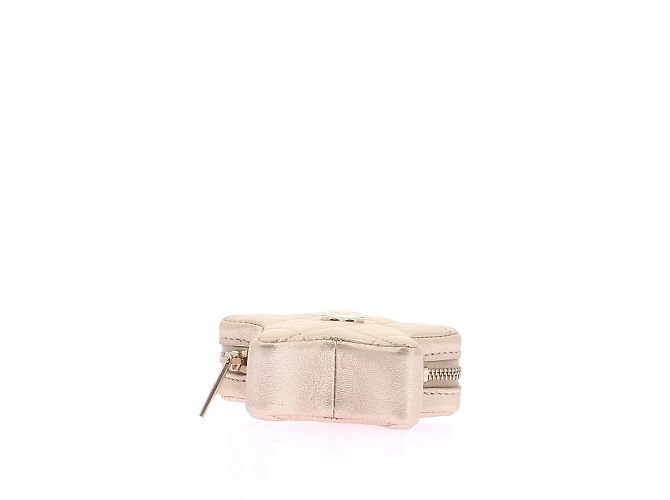CHANEL  Purses, wallets & cases T.  leather Golden - view 6