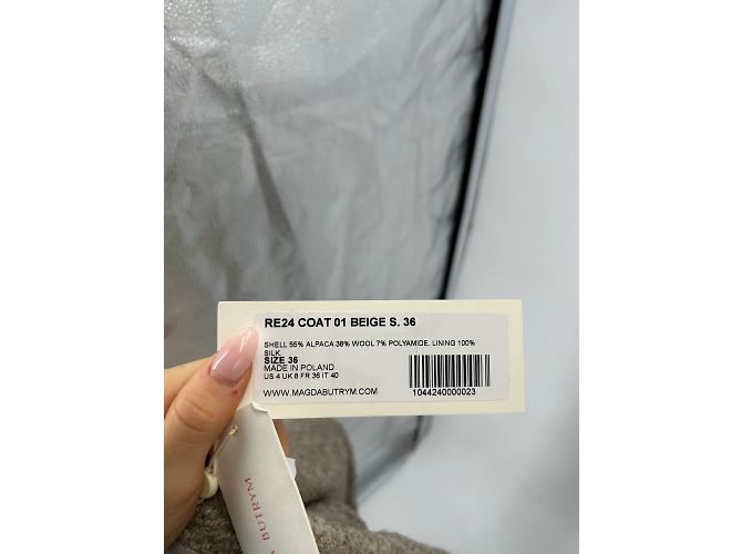 Magda Butrym Jacken T.FR 36 Wolle Beige - Ansicht 6