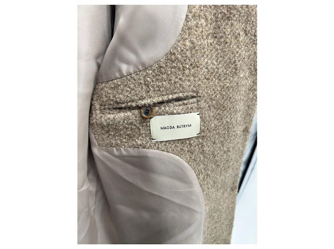 Magda Butrym Jacken T.FR 36 Wolle Beige - Ansicht 7