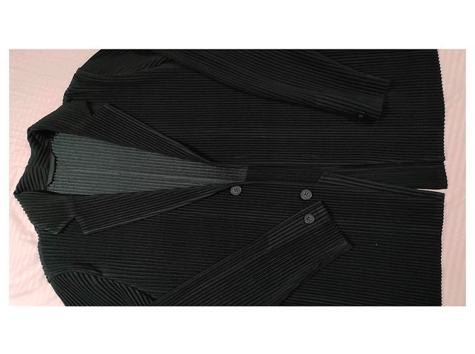 Issey Miyake Steppblazer schwarz Polyester - Ansicht 9