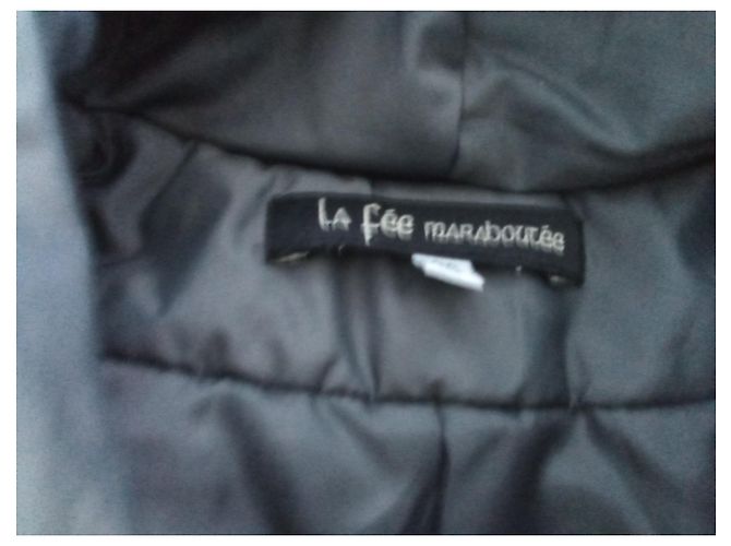 Chaqueta de la marca La Fée Maraboutée, Excelente estado, cuello de chal ,2 Poches,Cremallera Gris - vista 3