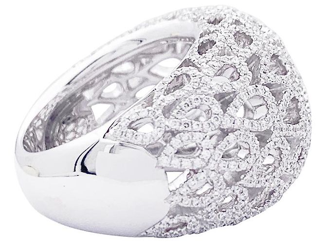 Bucherer Ring „Lacrima“ Weißgold, Diamanten. - Ansicht 4