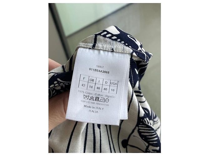 Túnica larga Dior en cera, Colección de cruceros 2019 - vista 3