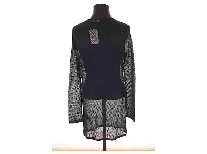 Saint Laurent Top negro - vista 4
