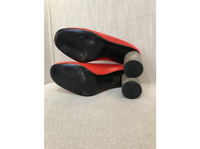 ACNE STUDIOS Tacchi T.EU 37 Pelle Rosso - vista 6