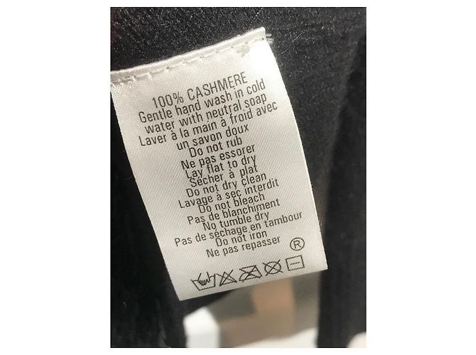 DICE KAYEK Strickwaren T.International S Kaschmir Schwarz - Ansicht 5