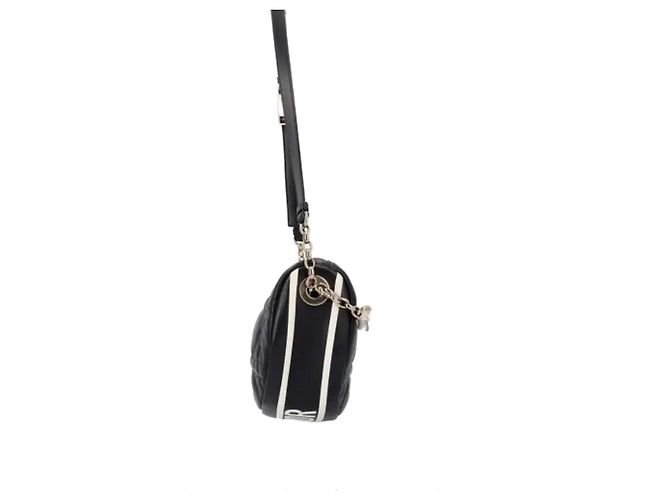 Dior Vibe mittelgroße Hobo-Tasche aus schwarzem Cannage-Lammleder - Ansicht 5