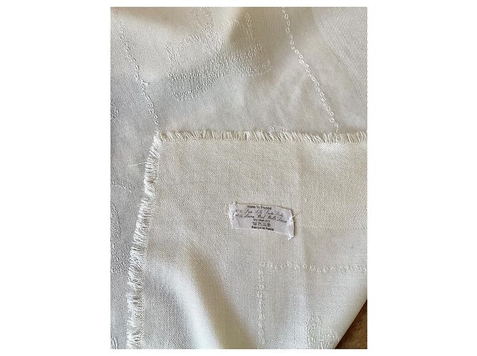 scialle dorato oversize quadrato Monogram Cartier Panthère Ivory Bianco sporco - vista 11