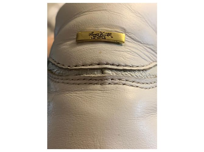 Louis Vuitton Monogramm Sneaker Weiß Leder Herren 45 - Ansicht 4