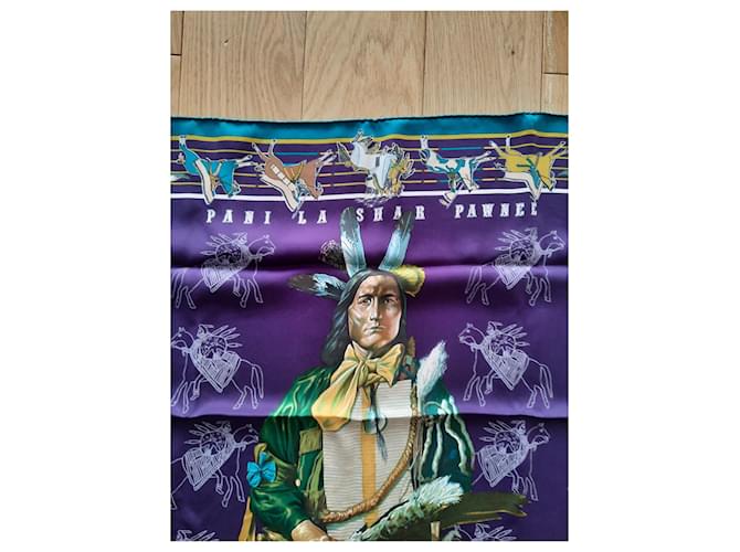 Hermès Hermes "Pani La Shar Pawnee" Multicolore - vista 8