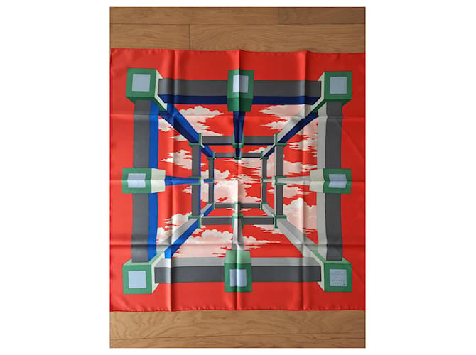 Hermès-Platz „Perspektiven“ Mehrfarben - Ansicht 4